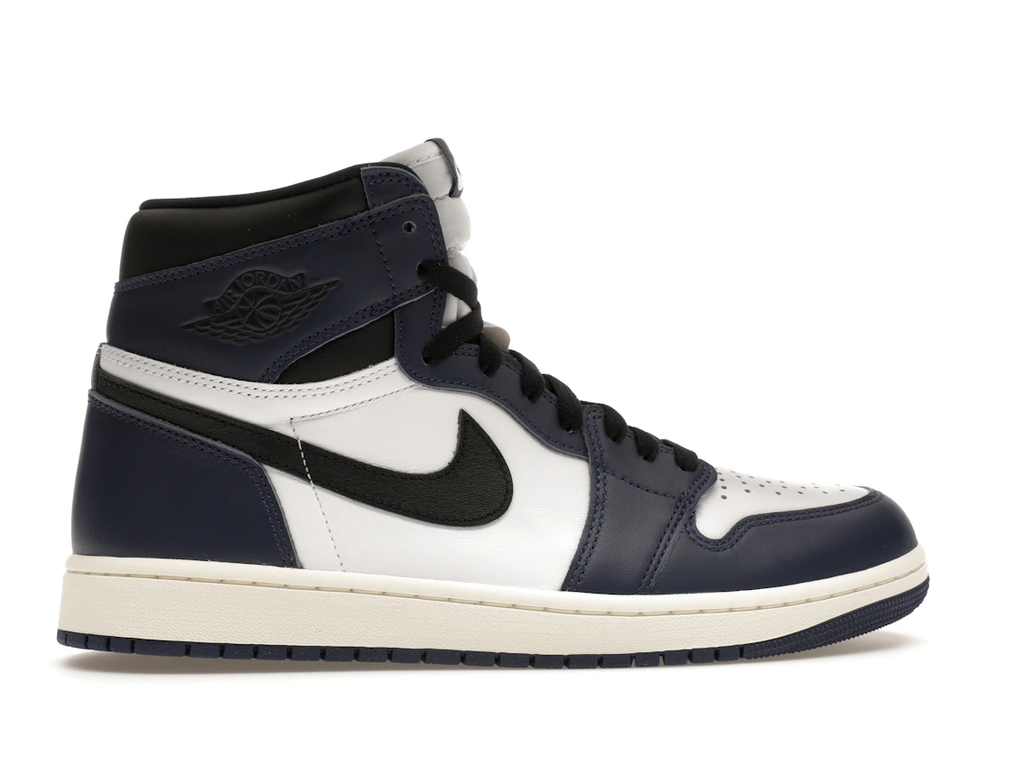 Vue 36 de Jordan 1 Retro High OG Midnight Navy