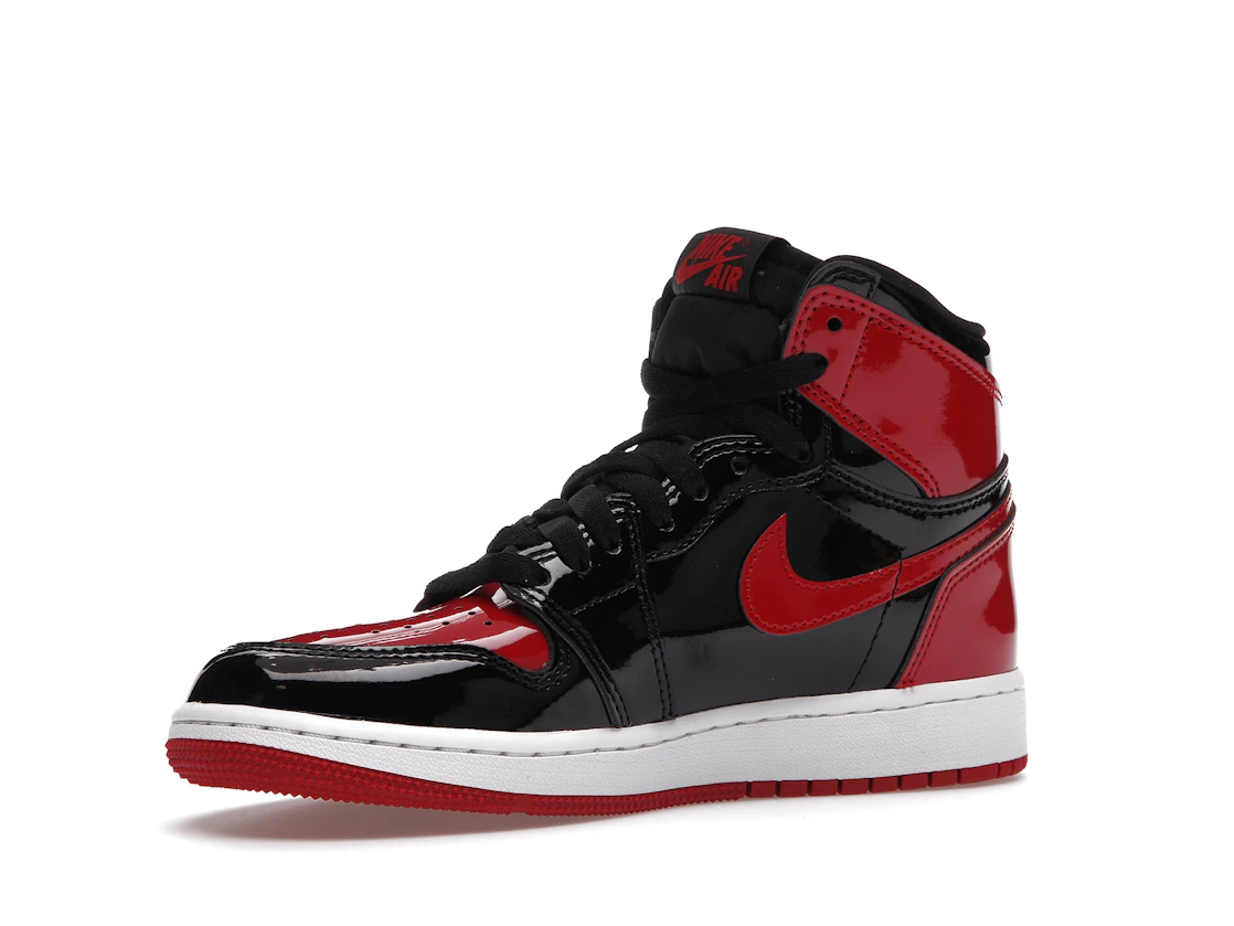 Vue 16 de Jordan 1 Retro High OG Patent Bred (GS)