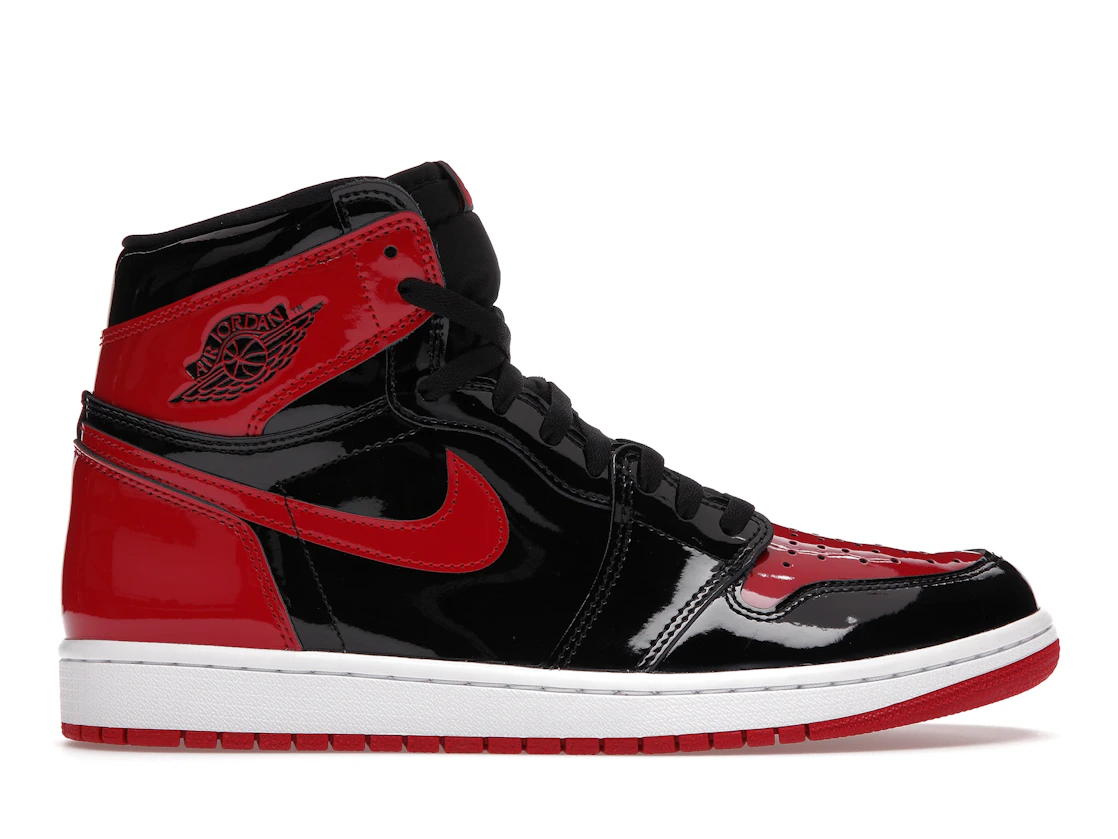 Vue 1 de Jordan 1 Retro High OG Patent Bred