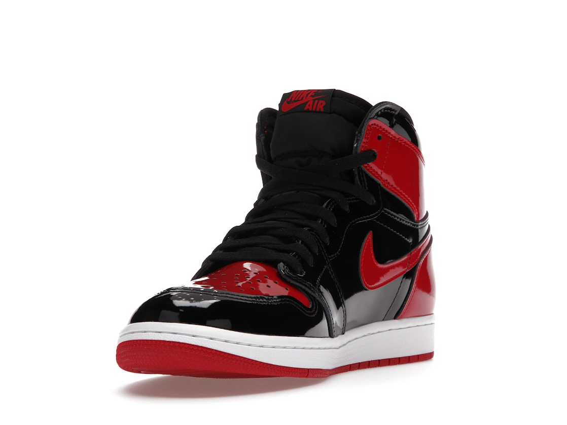 Vue 13 de Jordan 1 Retro High OG Patent Bred