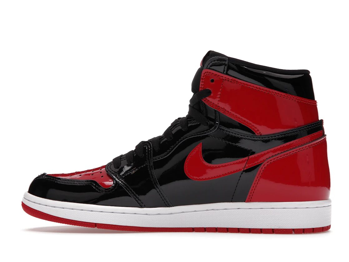 Vue 20 de Jordan 1 Retro High OG Patent Bred