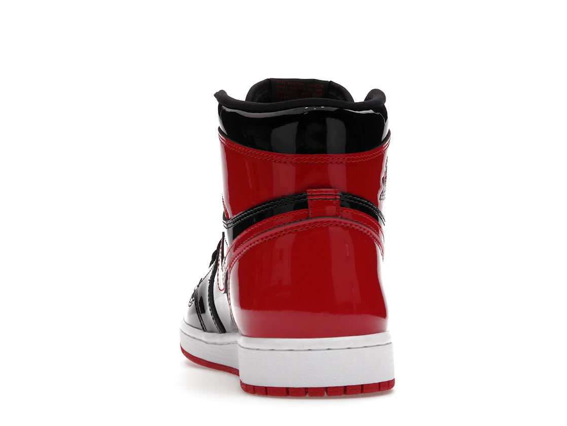 Vue 27 de Jordan 1 Retro High OG Patent Bred