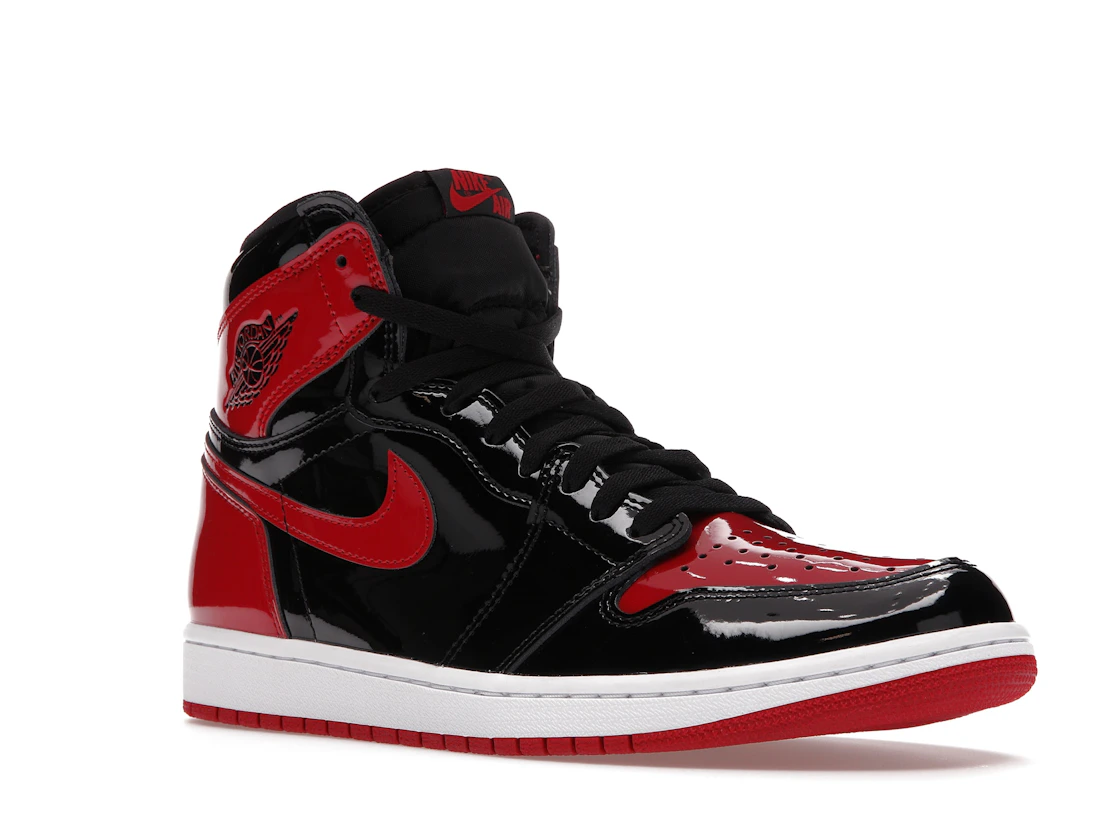 Vue 5 de Jordan 1 Retro High OG Patent Bred