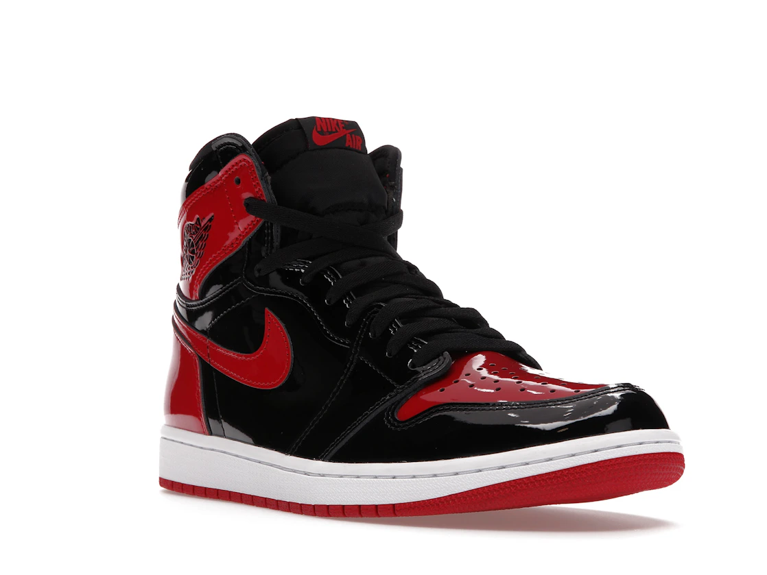 Vue 6 de Jordan 1 Retro High OG Patent Bred