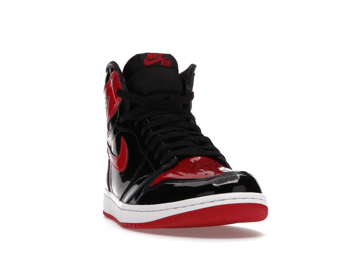 Vue 8 de Jordan 1 Retro High OG Patent Bred