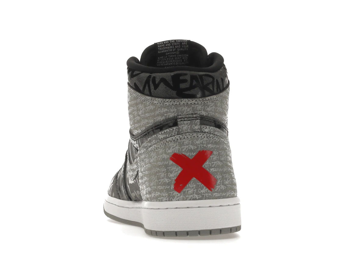 Vue 27 de Jordan 1 Retro High OG Rebellionaire