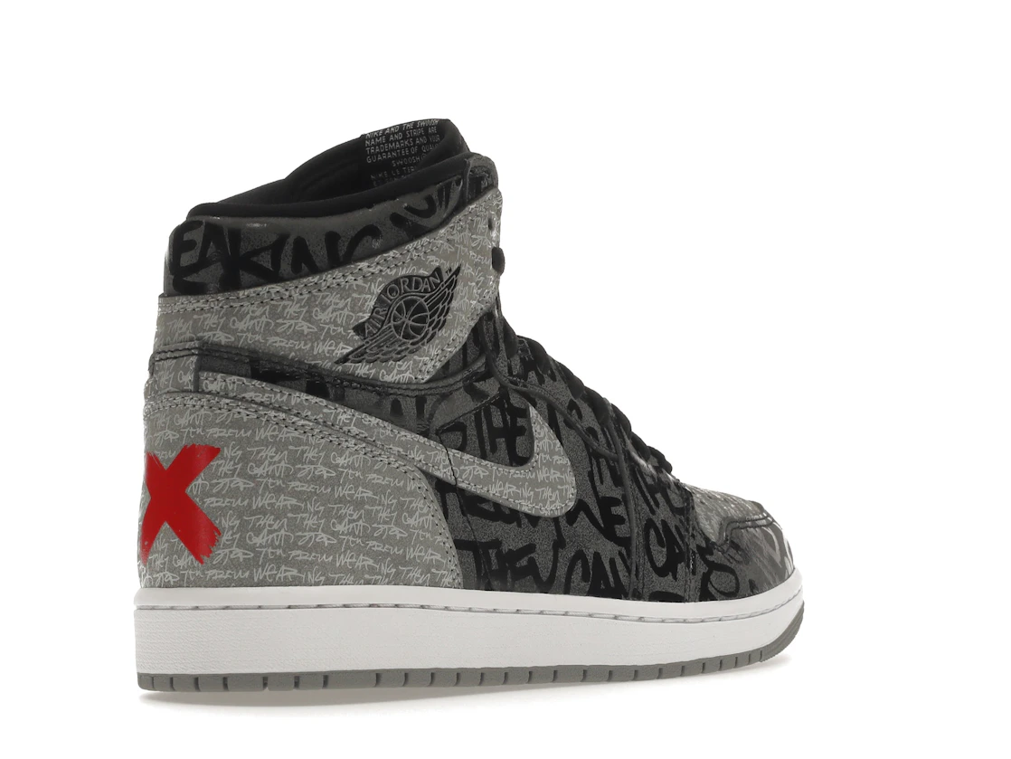 Vue 32 de Jordan 1 Retro High OG Rebellionaire