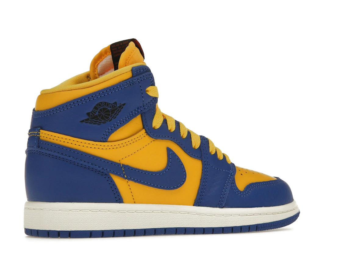 Vue 34 de Jordan 1 Retro High OG Reverse Laney (PS)