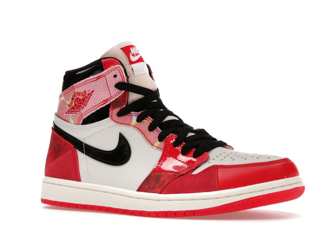 Vue 4 de Jordan 1 Retro High OG Spider-Man Across the Spider-Verse