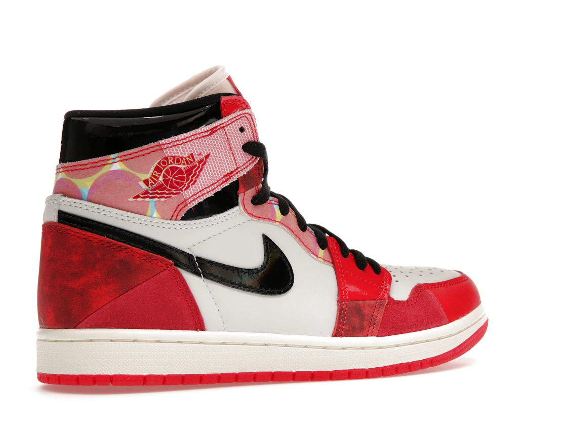 Vue 34 de Jordan 1 Retro High OG Spider-Man Across the Spider-Verse