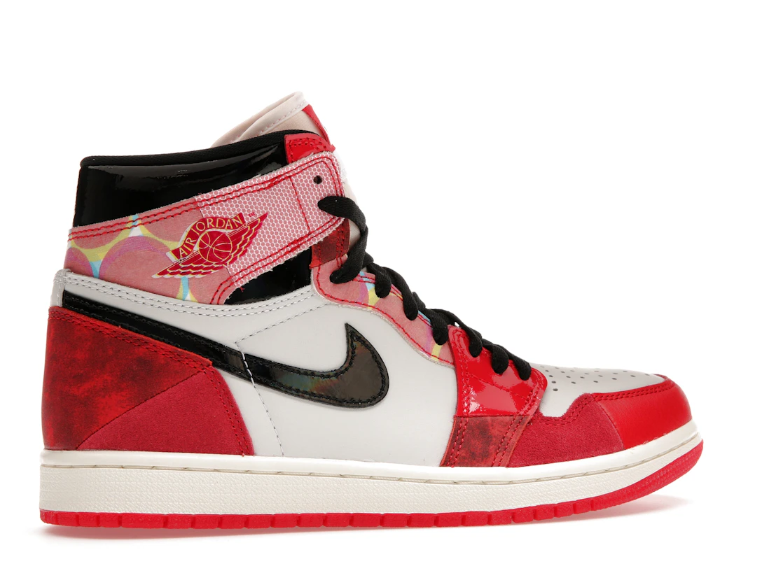Vue 35 de Jordan 1 Retro High OG Spider-Man Across the Spider-Verse