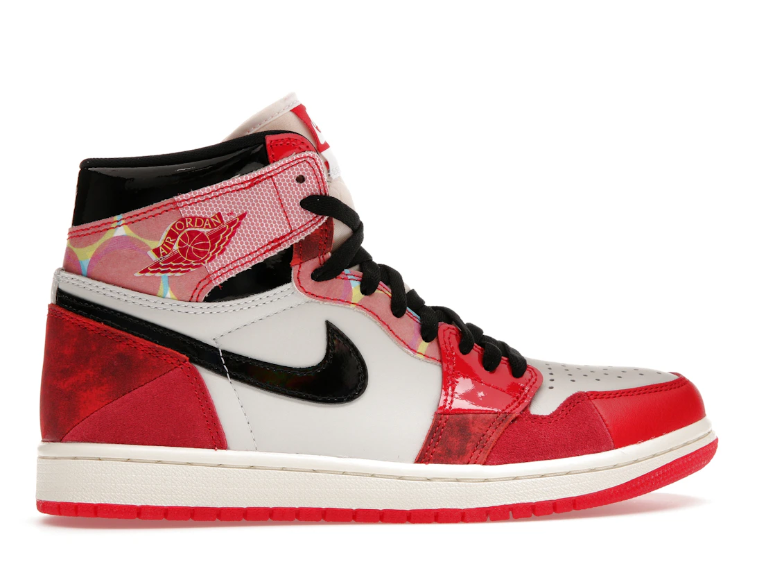 Vue 36 de Jordan 1 Retro High OG Spider-Man Across the Spider-Verse