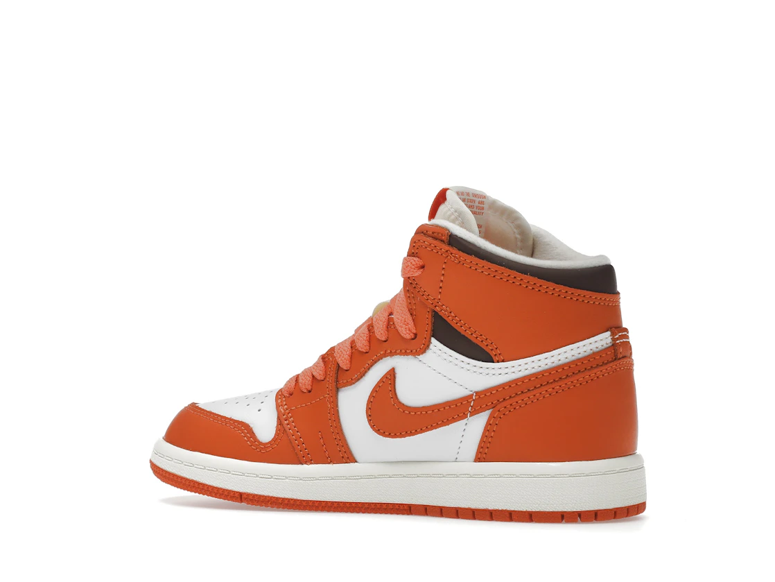 Vue 22 de Jordan 1 Retro High OG Starfish (PS)