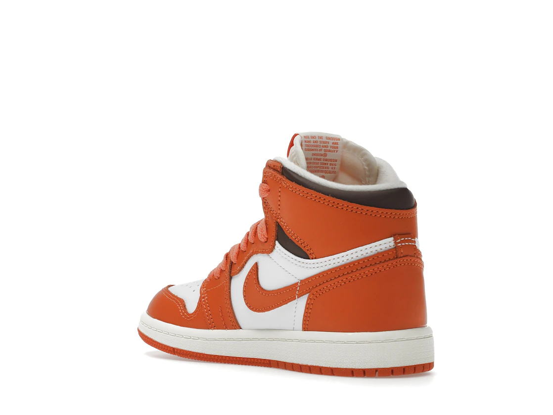 Vue 24 de Jordan 1 Retro High OG Starfish (PS)