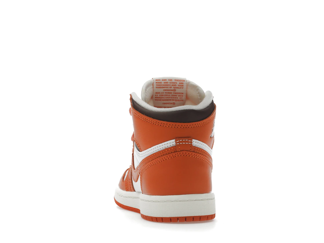 Vue 27 de Jordan 1 Retro High OG Starfish (PS)
