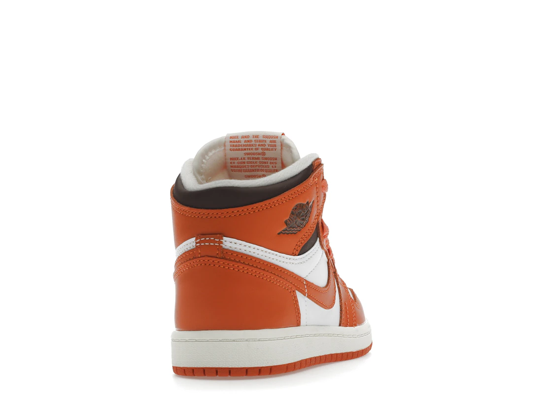 Vue 30 de Jordan 1 Retro High OG Starfish (PS)