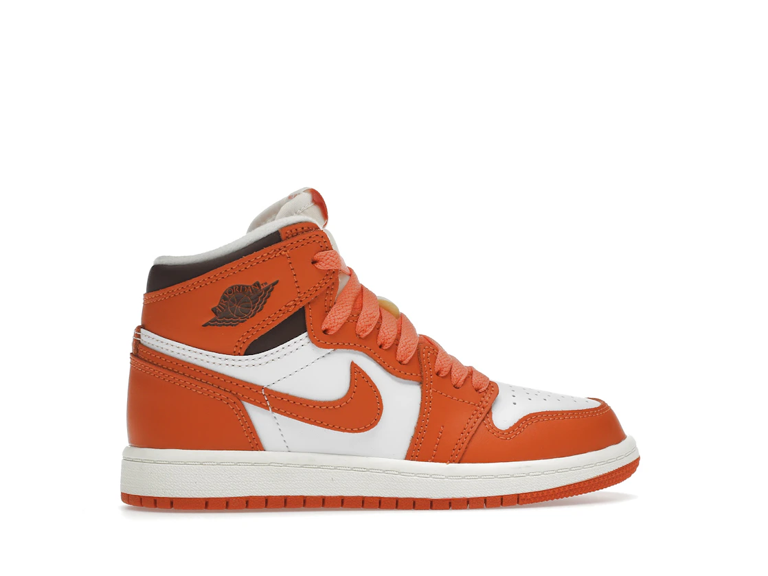 Vue 36 de Jordan 1 Retro High OG Starfish (PS)