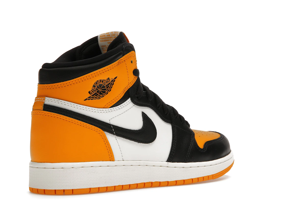 Vue 33 de Jordan 1 Retro High OG Taxi (GS)