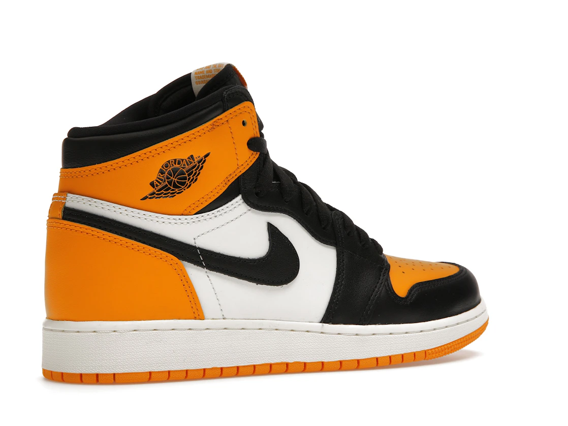 Vue 34 de Jordan 1 Retro High OG Taxi (GS)