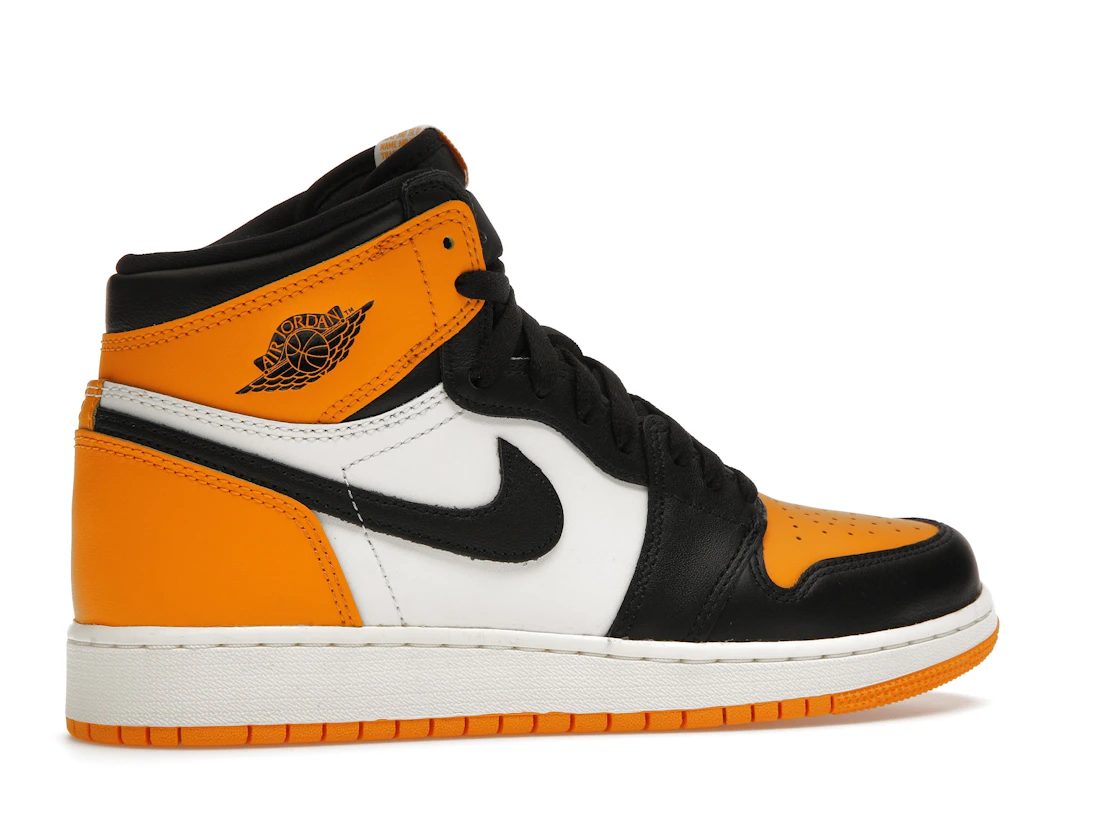 Vue 35 de Jordan 1 Retro High OG Taxi (GS)