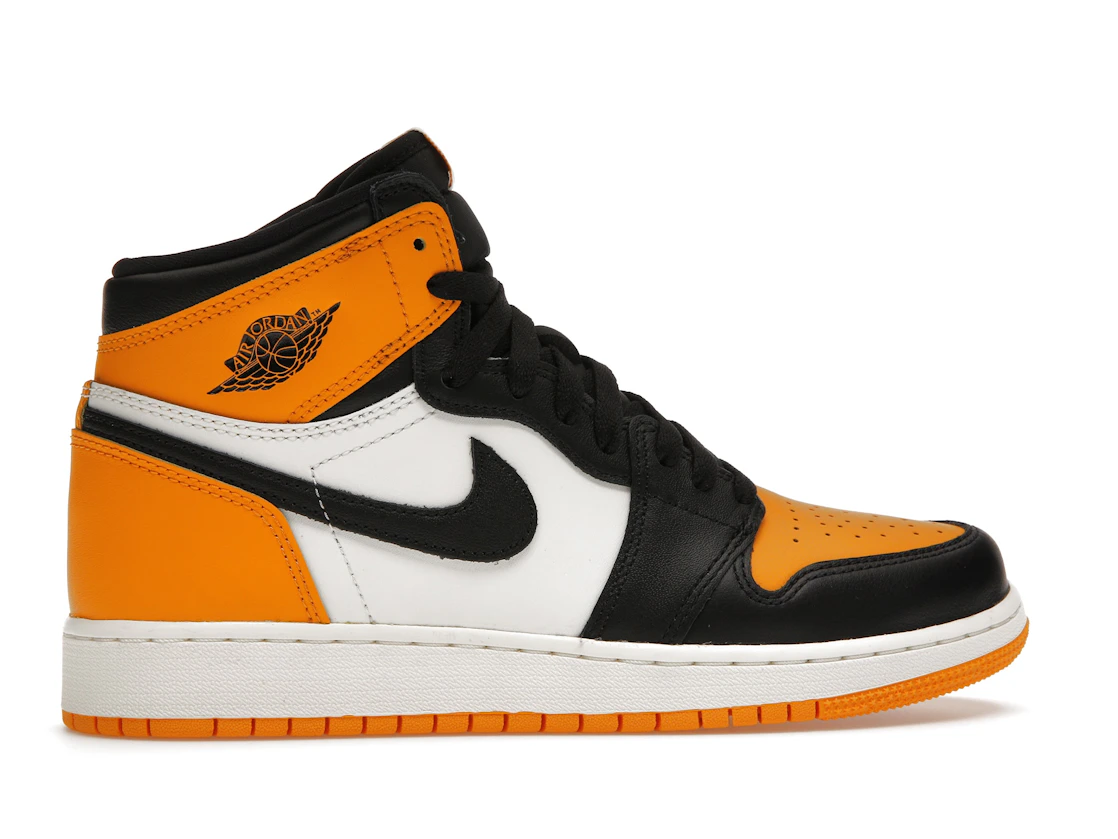 Vue 36 de Jordan 1 Retro High OG Taxi (GS)