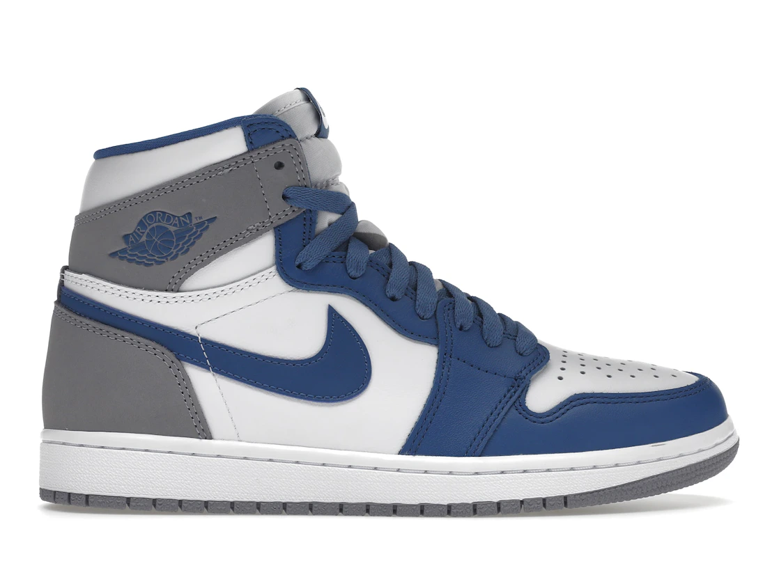 Vue 1 de Jordan 1 Retro High OG True Blue