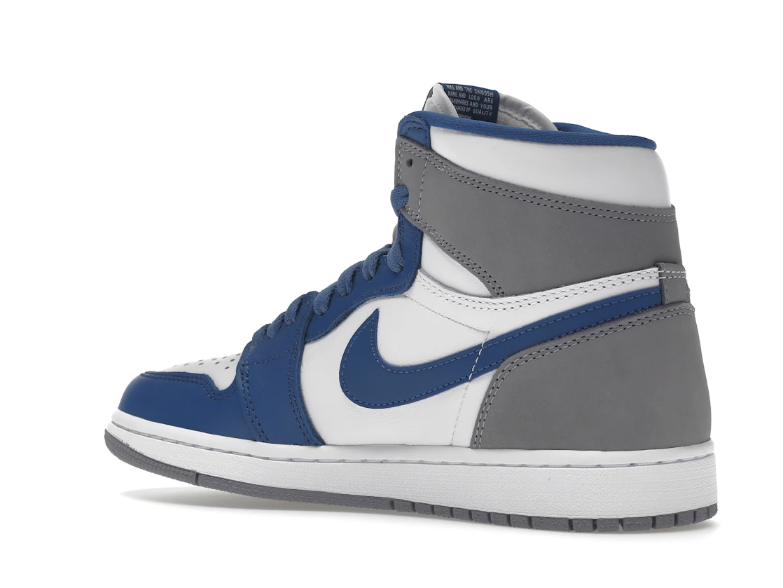 Vue 23 de Jordan 1 Retro High OG True Blue
