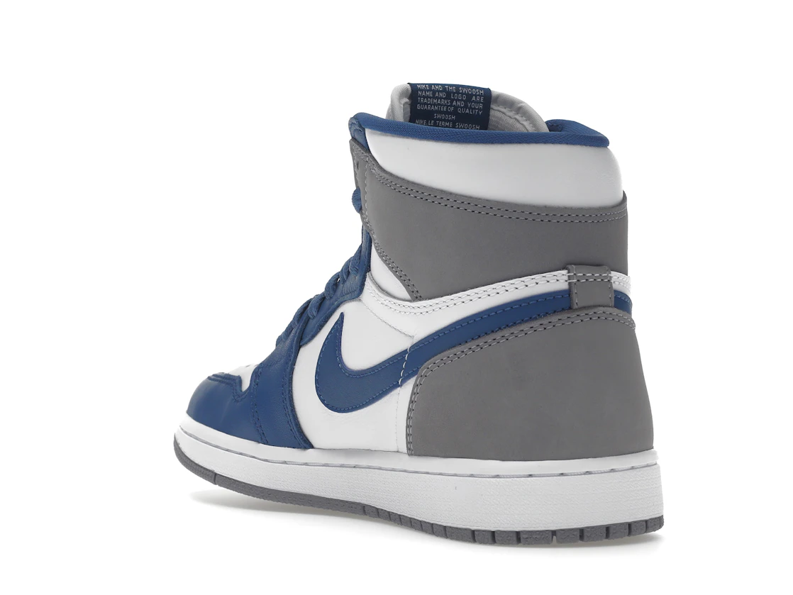 Vue 25 de Jordan 1 Retro High OG True Blue
