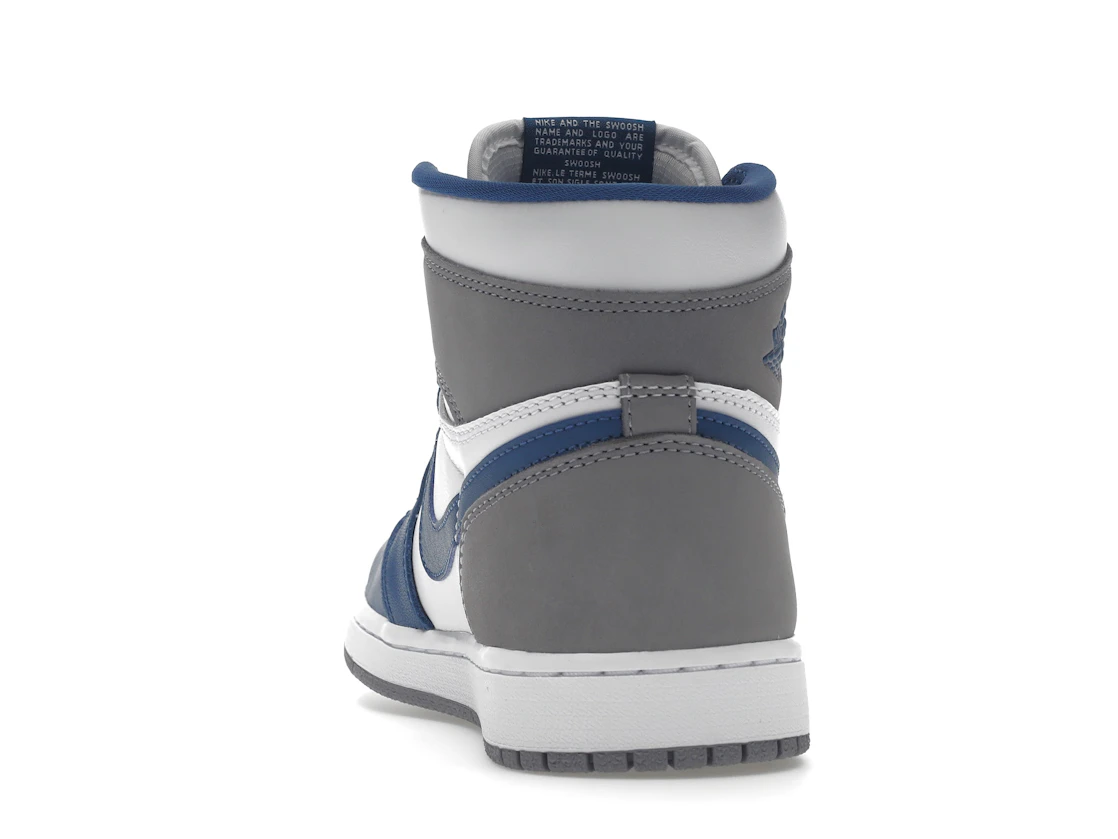 Vue 27 de Jordan 1 Retro High OG True Blue