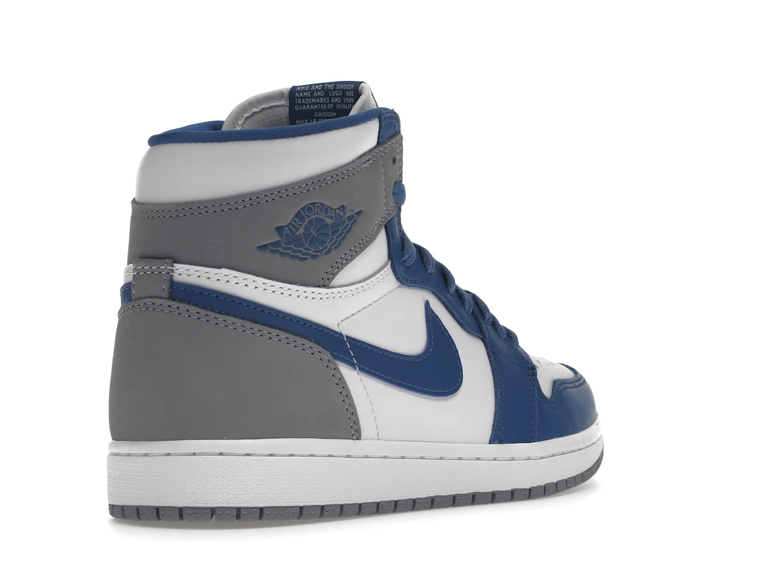 Vue 32 de Jordan 1 Retro High OG True Blue