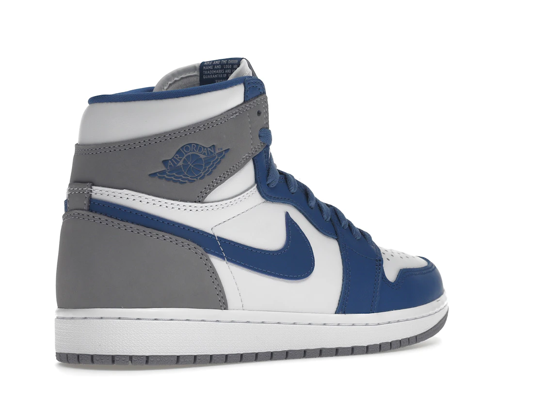 Vue 33 de Jordan 1 Retro High OG True Blue