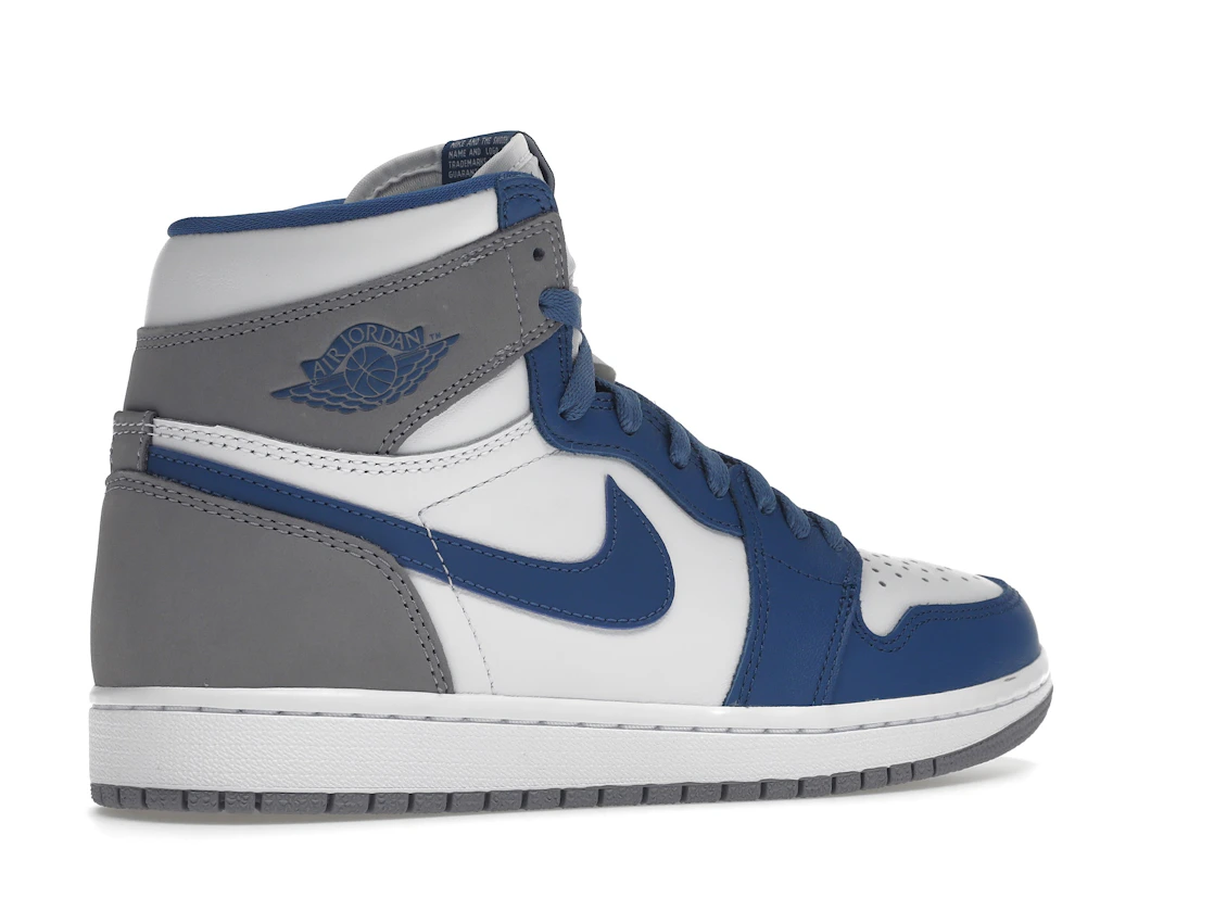 Vue 34 de Jordan 1 Retro High OG True Blue