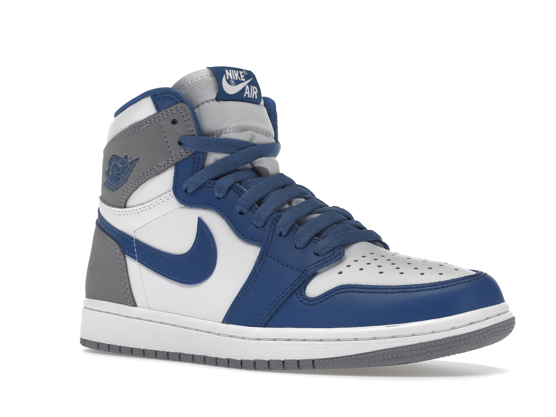 Vue 5 de Jordan 1 Retro High OG True Blue
