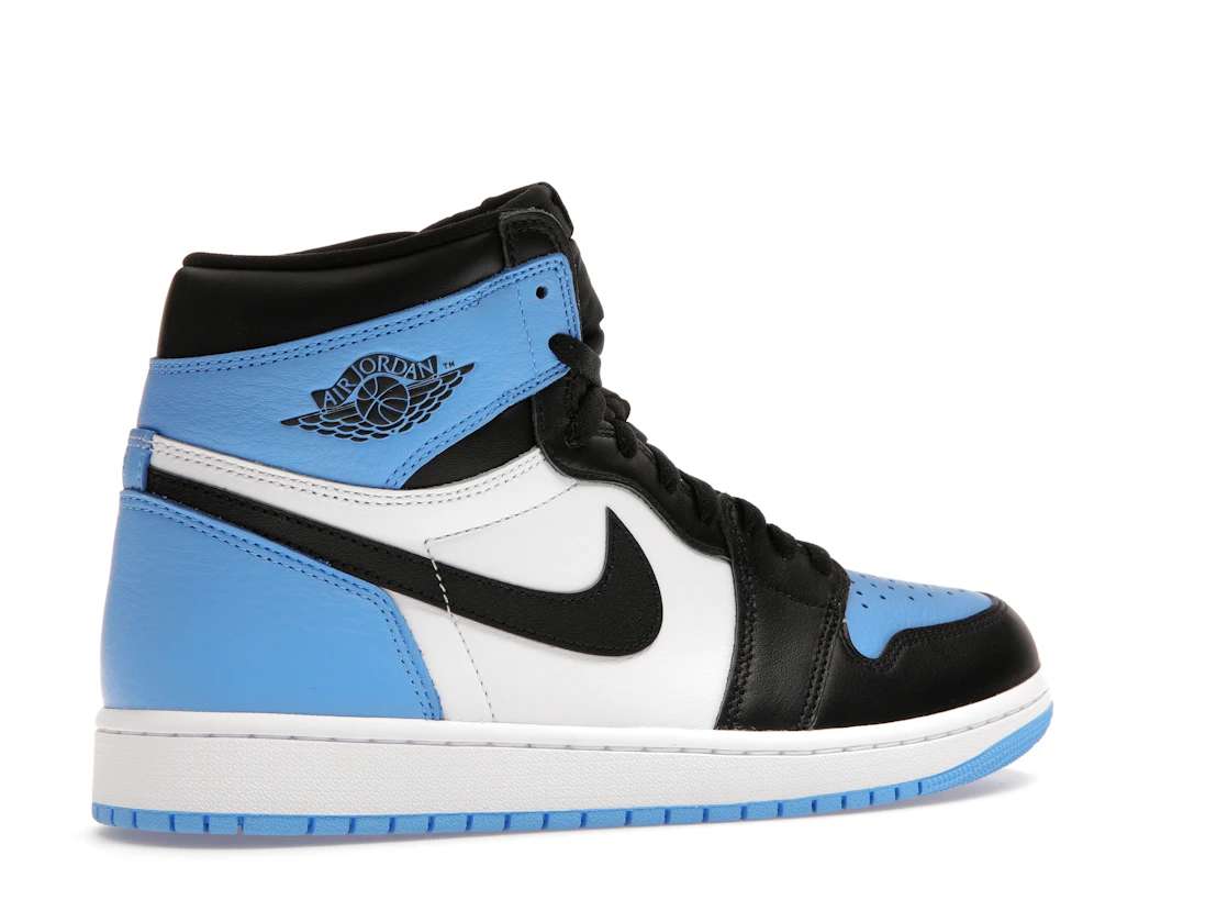 Vue 34 de Jordan 1 Retro High OG UNC Toe