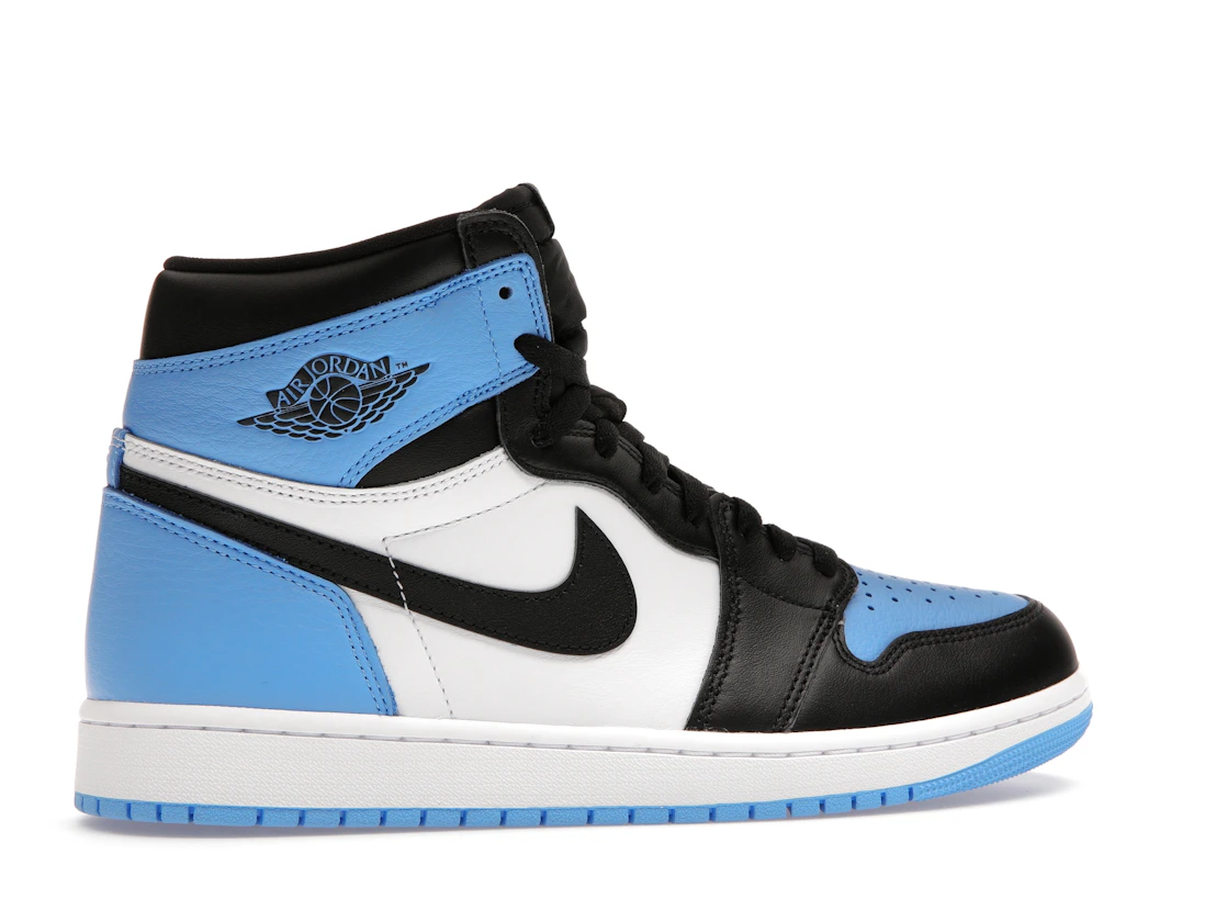 Vue 35 de Jordan 1 Retro High OG UNC Toe