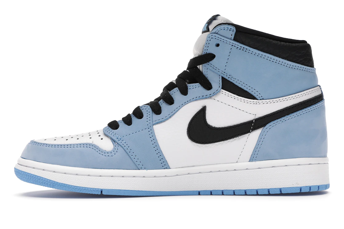 Vue 19 de Jordan 1 Retro High OG University Blue