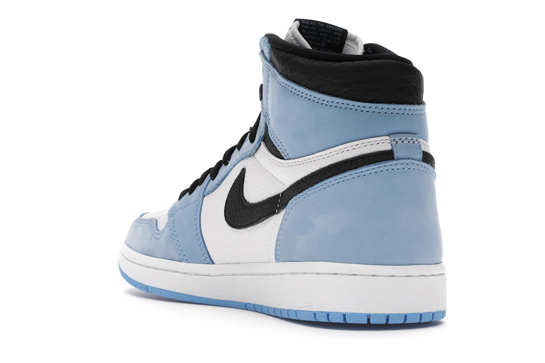 Vue 25 de Jordan 1 Retro High OG University Blue