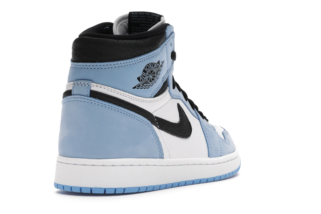 Vue 31 de Jordan 1 Retro High OG University Blue