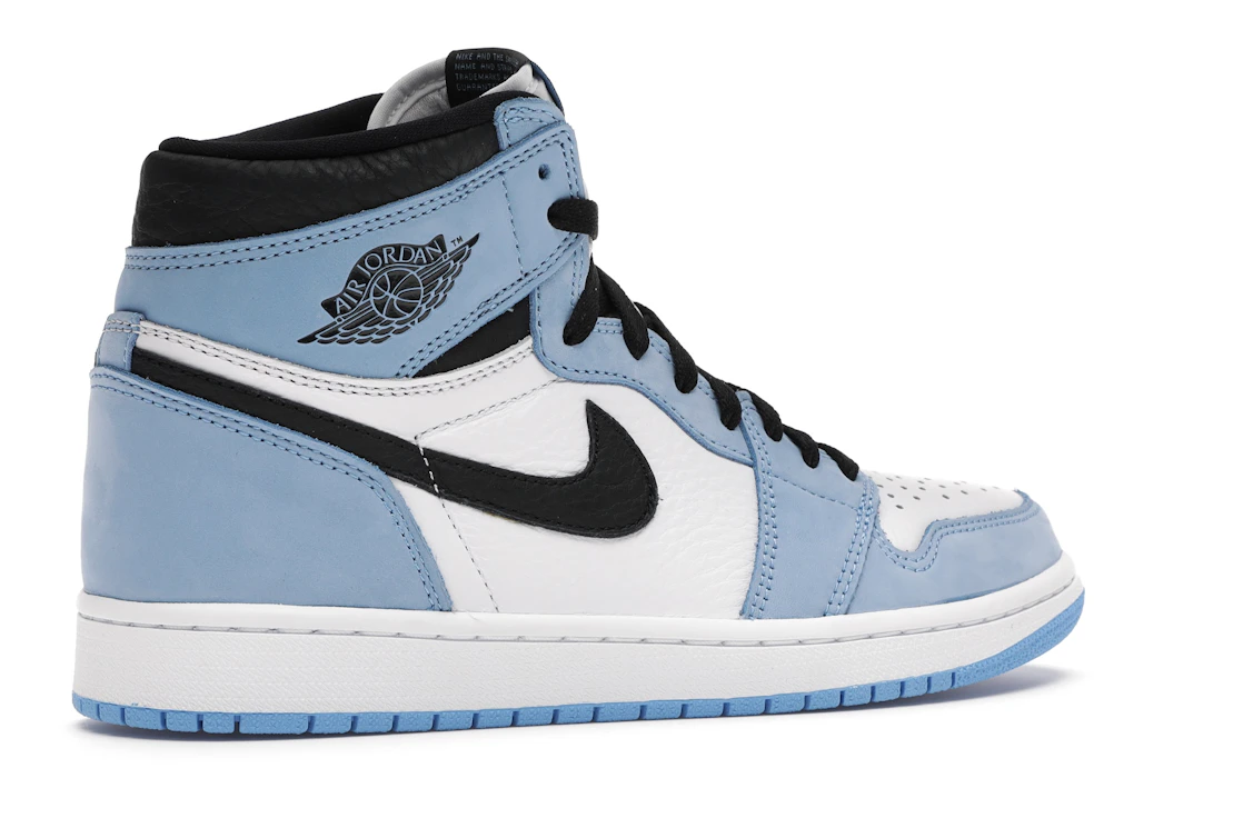 Vue 34 de Jordan 1 Retro High OG University Blue
