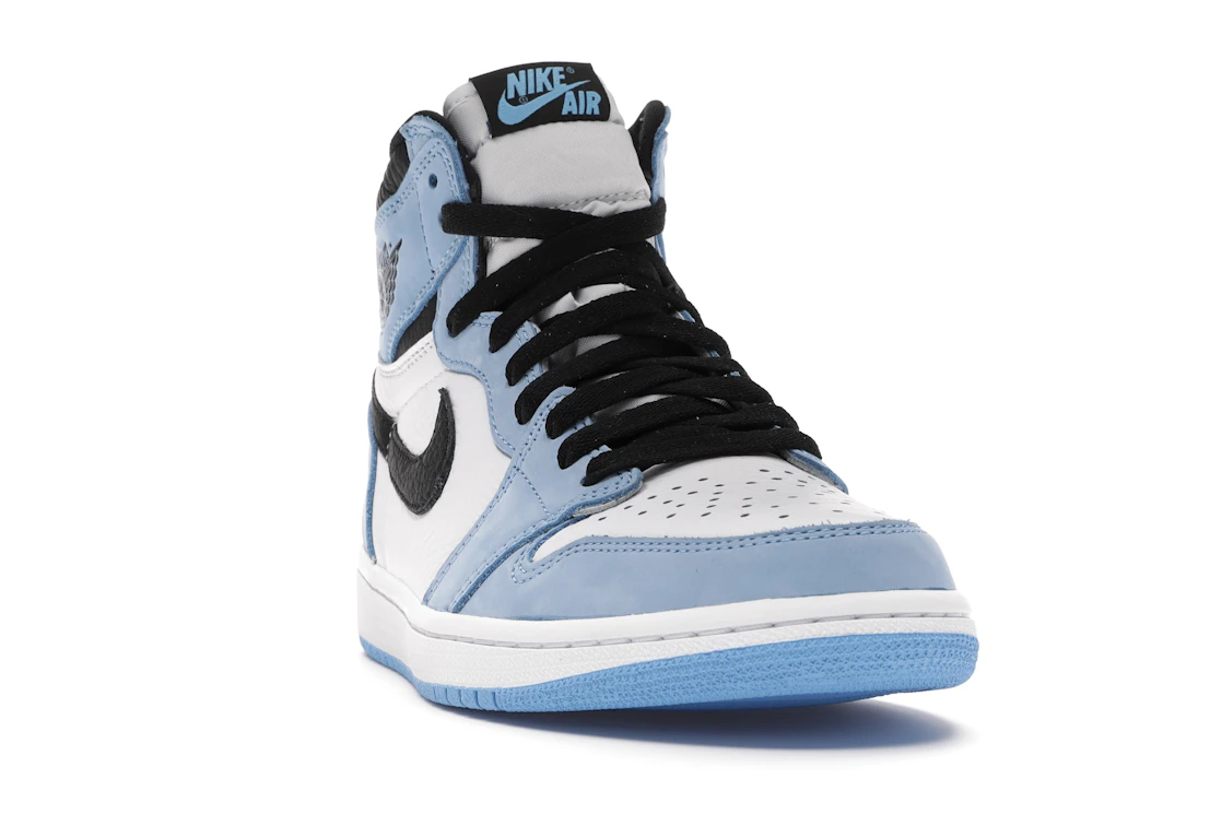 Vue 8 de Jordan 1 Retro High OG University Blue