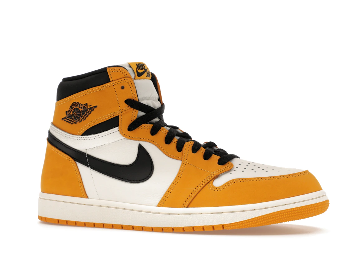 Vue 3 de Jordan 1 Retro High OG Yellow Ochre