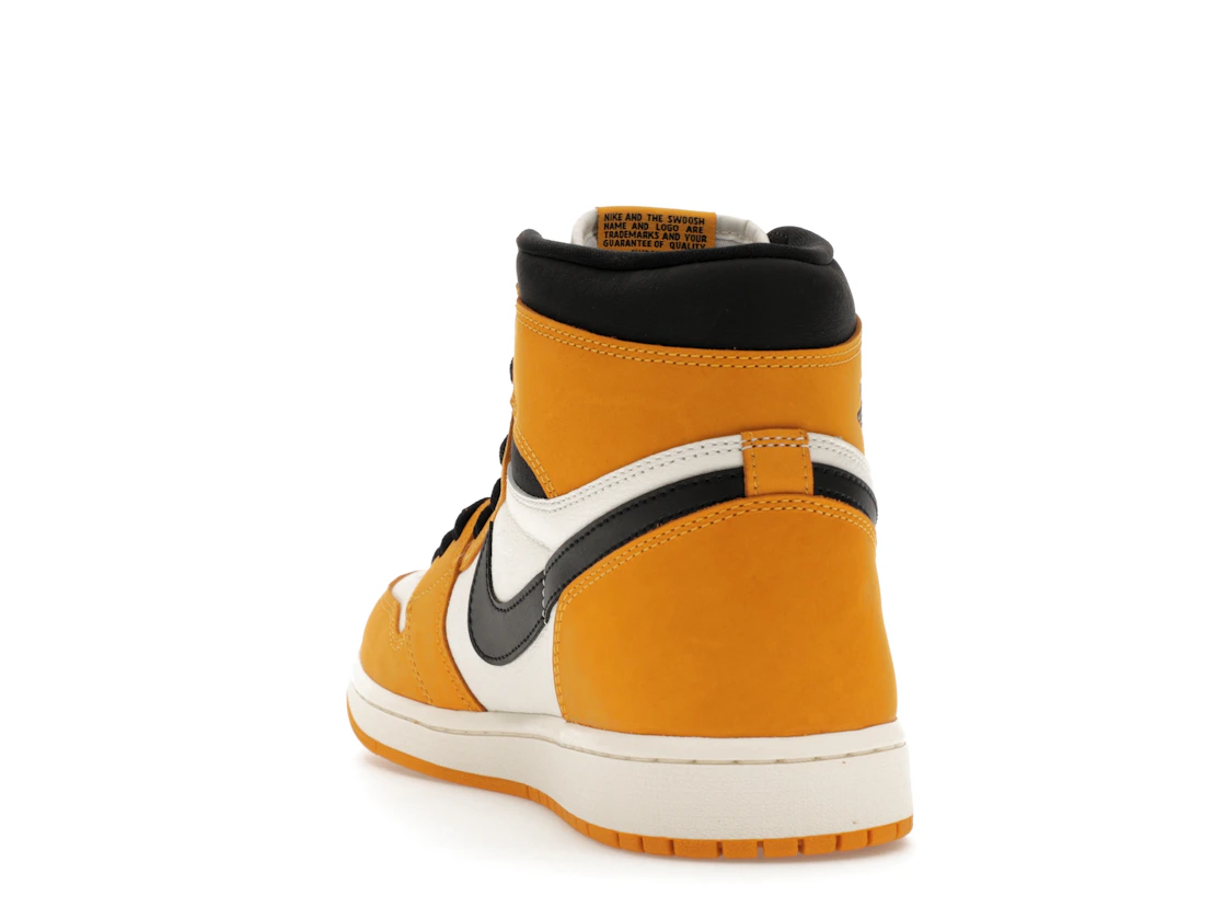 Vue 26 de Jordan 1 Retro High OG Yellow Ochre