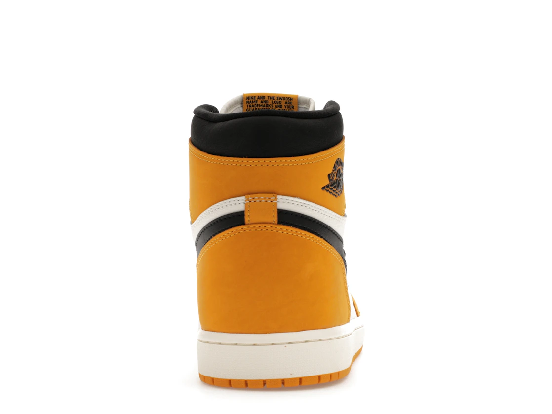 Vue 28 de Jordan 1 Retro High OG Yellow Ochre