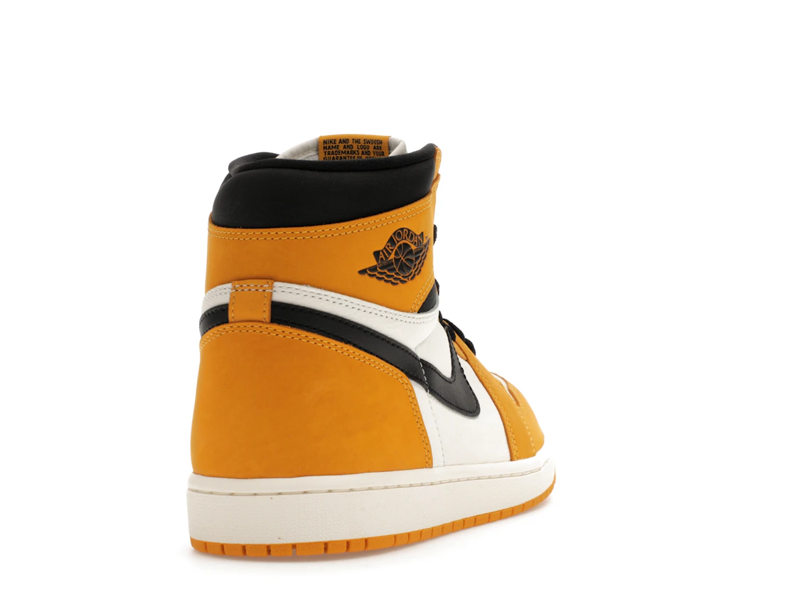 Vue 30 de Jordan 1 Retro High OG Yellow Ochre
