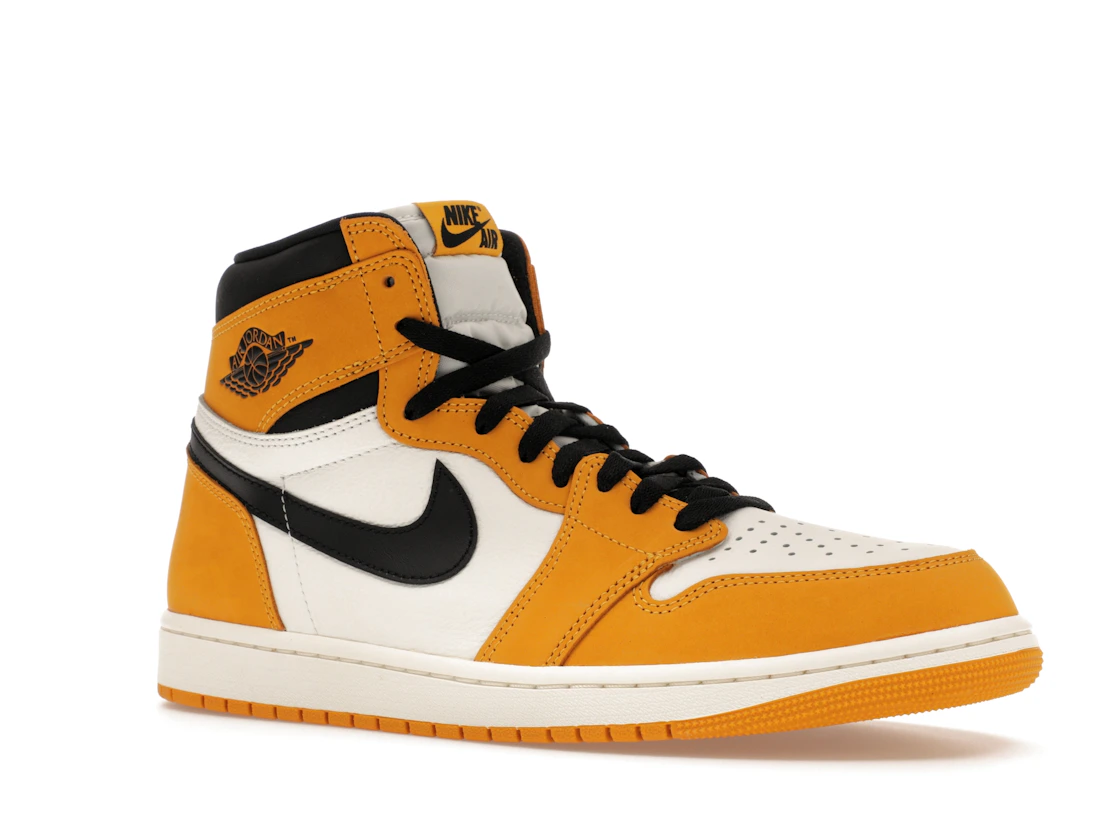 Vue 4 de Jordan 1 Retro High OG Yellow Ochre