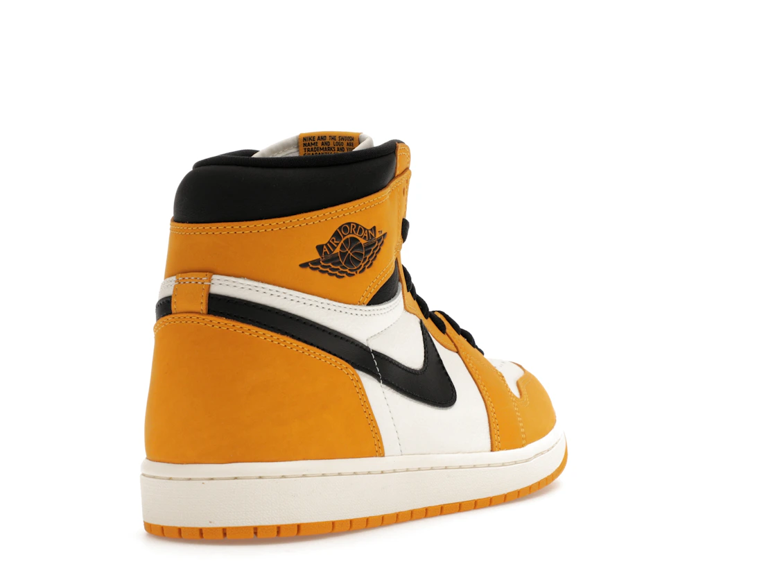 Vue 31 de Jordan 1 Retro High OG Yellow Ochre
