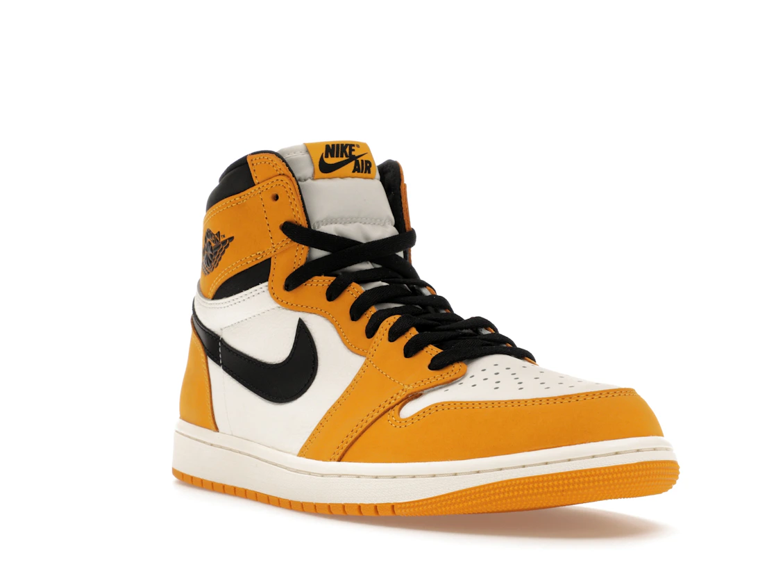 Vue 6 de Jordan 1 Retro High OG Yellow Ochre