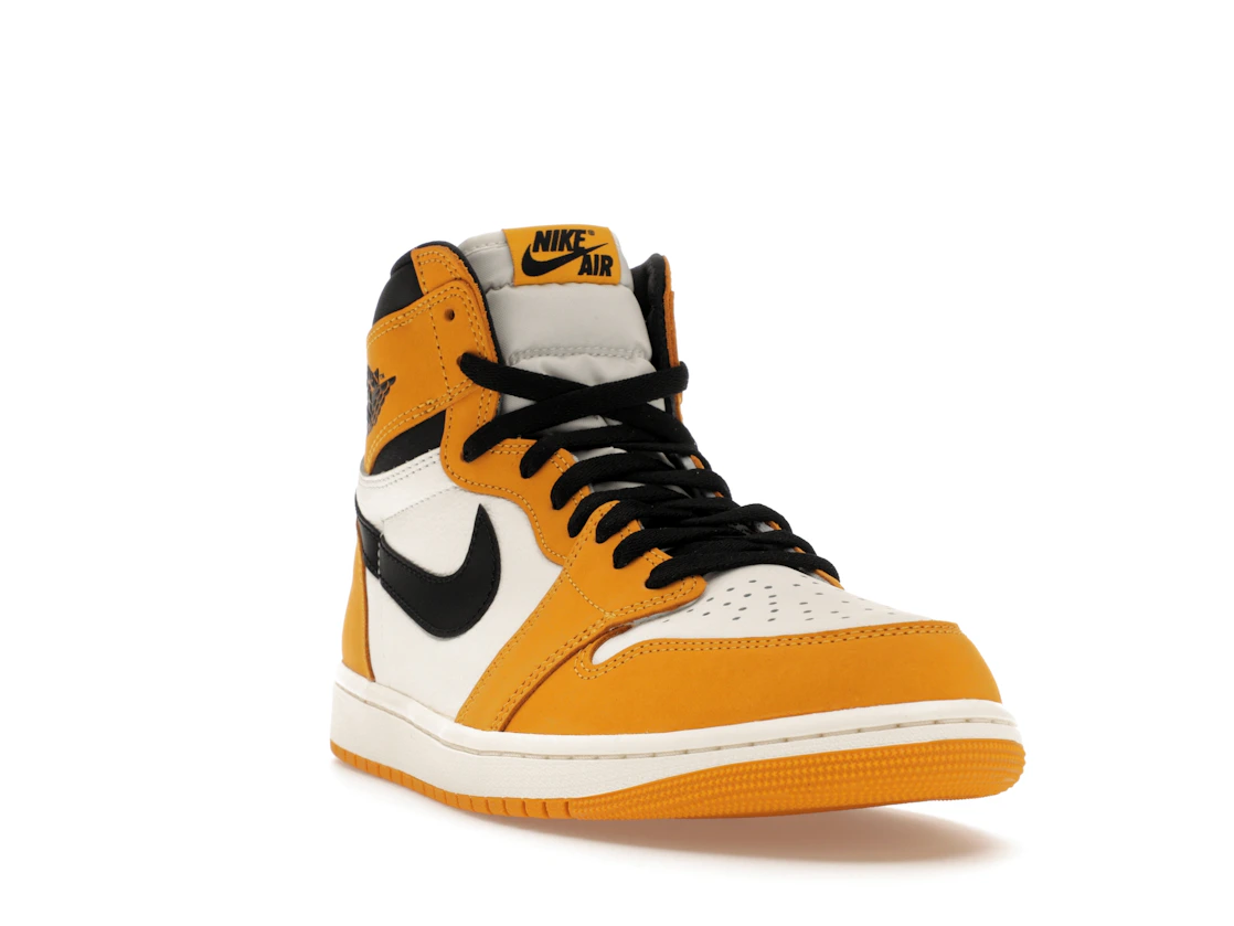 Vue 7 de Jordan 1 Retro High OG Yellow Ochre