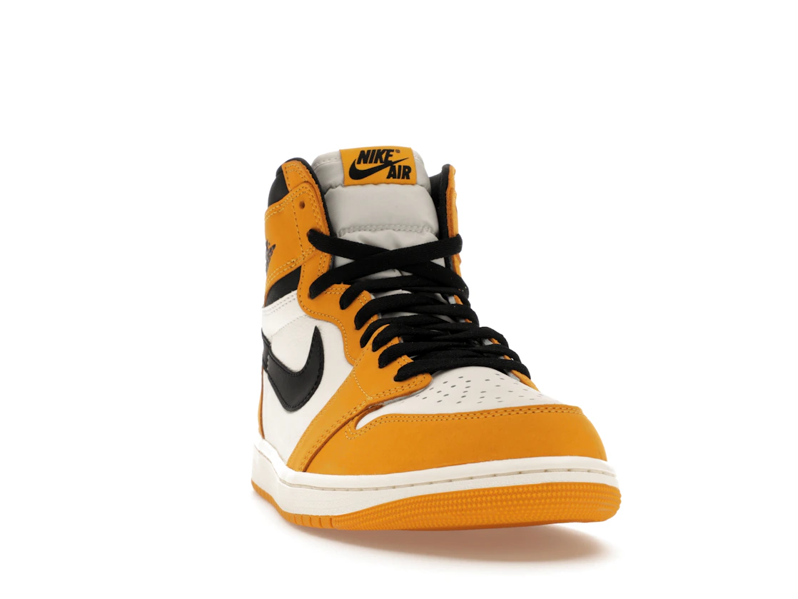 Vue 8 de Jordan 1 Retro High OG Yellow Ochre