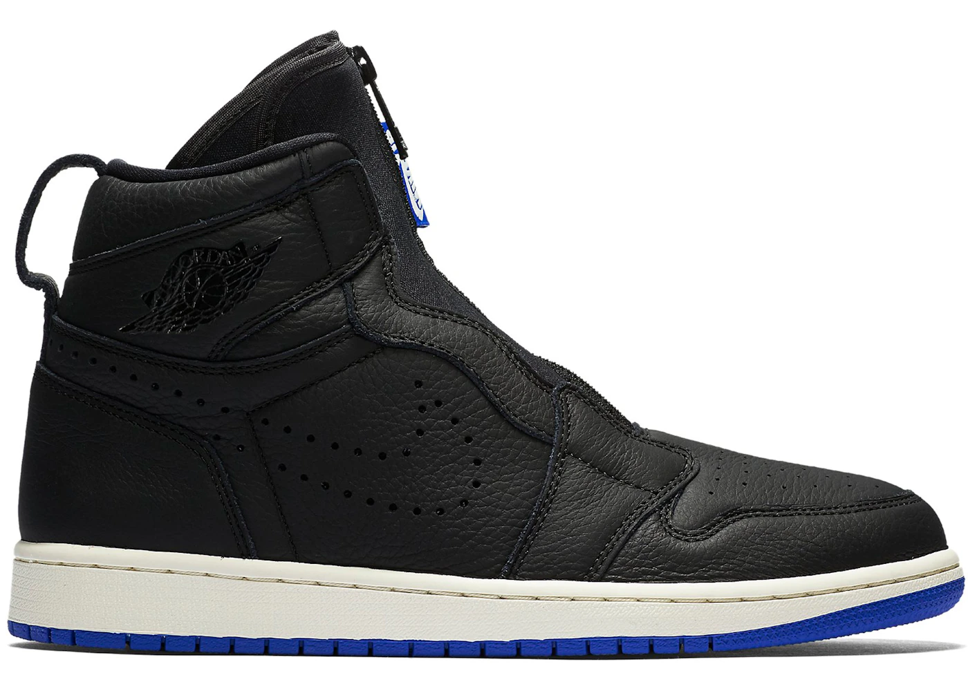 Jordan 1 Retro High Zip Black Hyper Royal